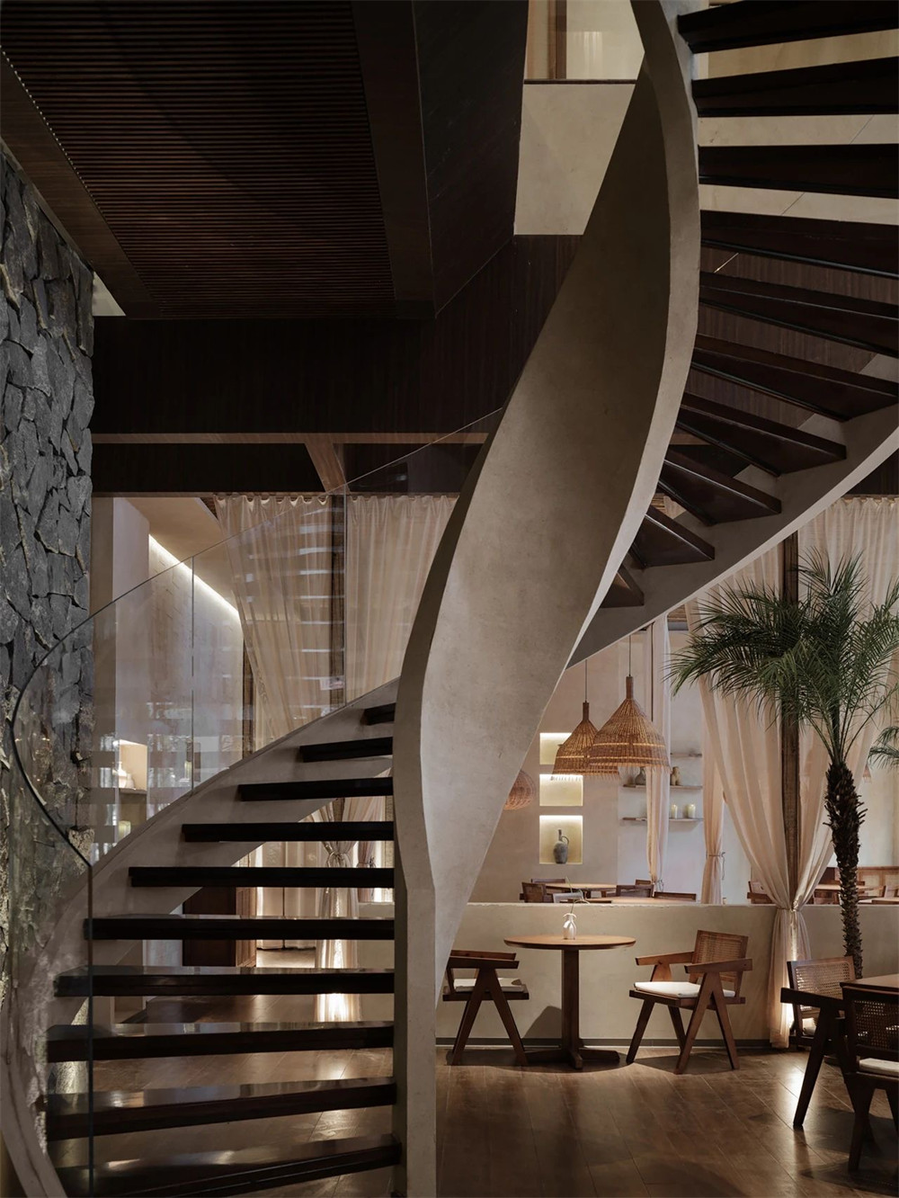 400㎡泰爽金泰式餐厅装修设计案例(图7) 400㎡泰爽金泰式餐厅装修设计案例(图7)