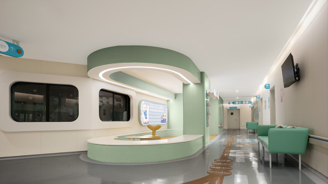 佑佑宝贝妇儿医院母婴照护中心装修设计方案(图2) 佑佑宝贝妇儿医院母婴照护中心装修设计方案(图2)