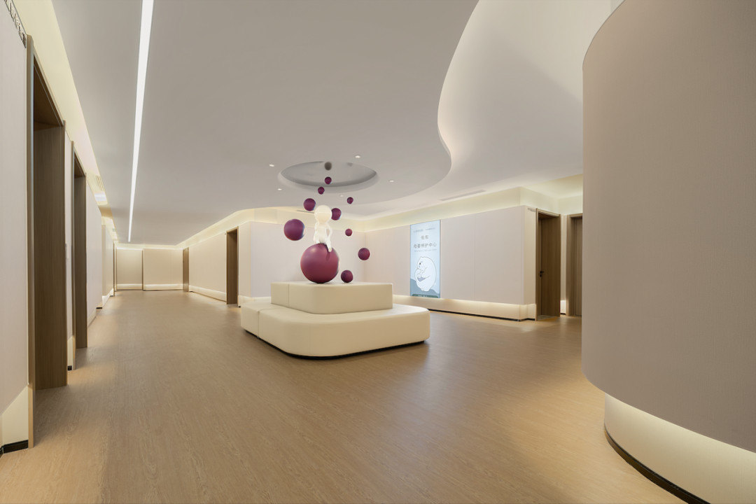 佑佑宝贝妇儿医院母婴照护中心装修设计方案(图5) 佑佑宝贝妇儿医院母婴照护中心装修设计方案(图5)