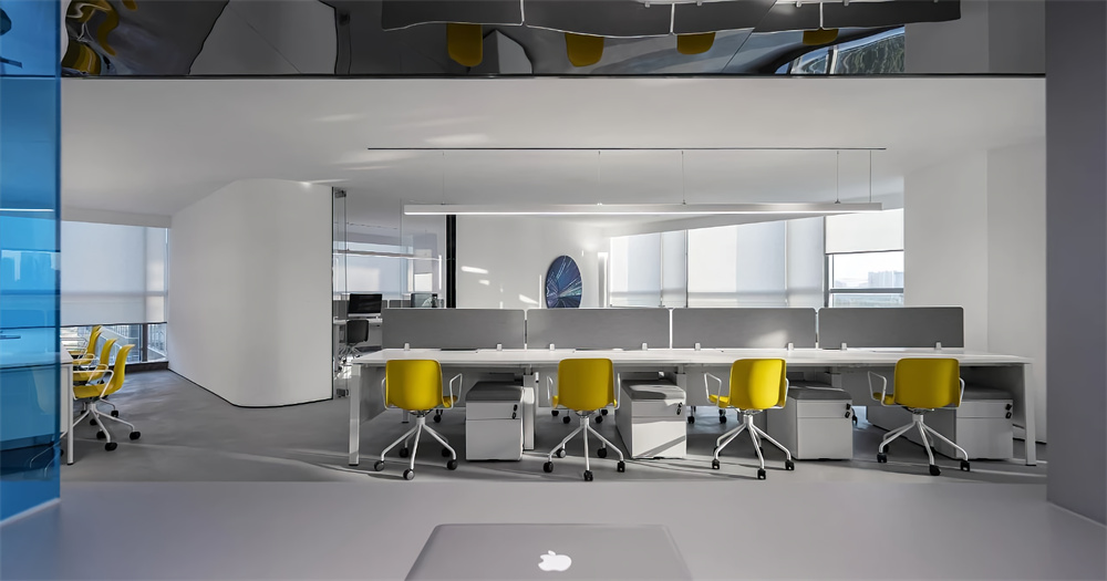 郑州办公室装修推荐时尚网红直播办公设计案例(图5) 郑州办公室装修推荐时尚网红直播办公设计案例(图5)