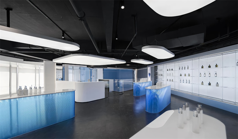 郑州办公室装修推荐时尚网红直播办公设计案例(图9) 郑州办公室装修推荐时尚网红直播办公设计案例(图9)