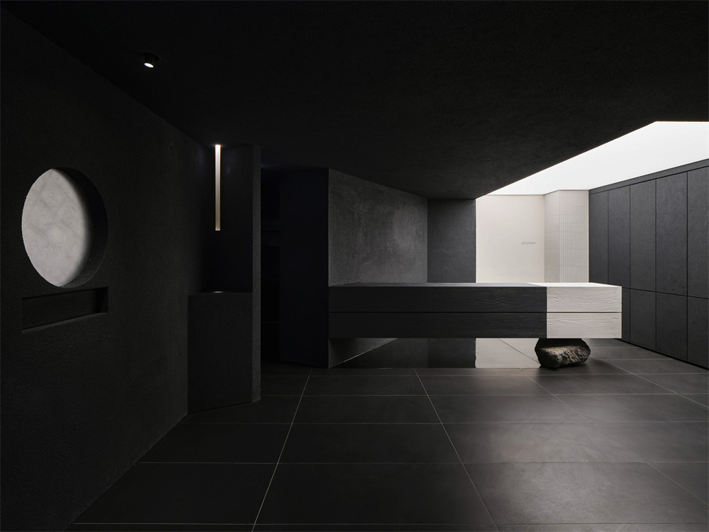 木炭与月亮 现代极简风韩式烤肉店装修设计方案(图1) 木炭与月亮 现代极简风韩式烤肉店装修设计方案(图1)