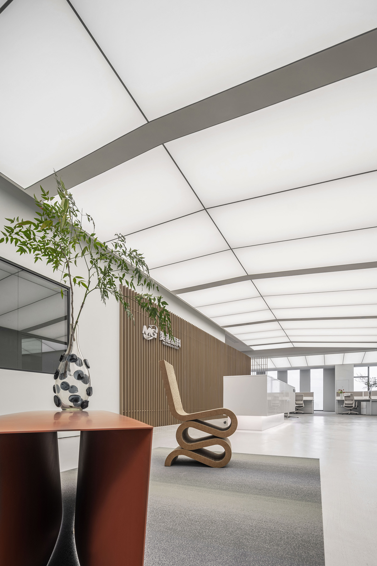 1200平方现代极简风生物科技公司办公室装修(图4) 1200平方现代极简风生物科技公司办公室装修(图4)