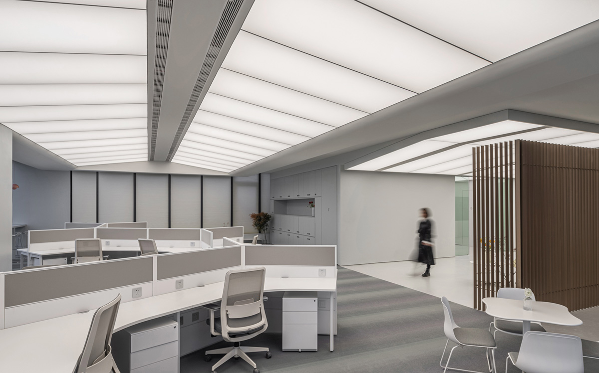 1200平方现代极简风生物科技公司办公室装修(图6) 1200平方现代极简风生物科技公司办公室装修(图6)