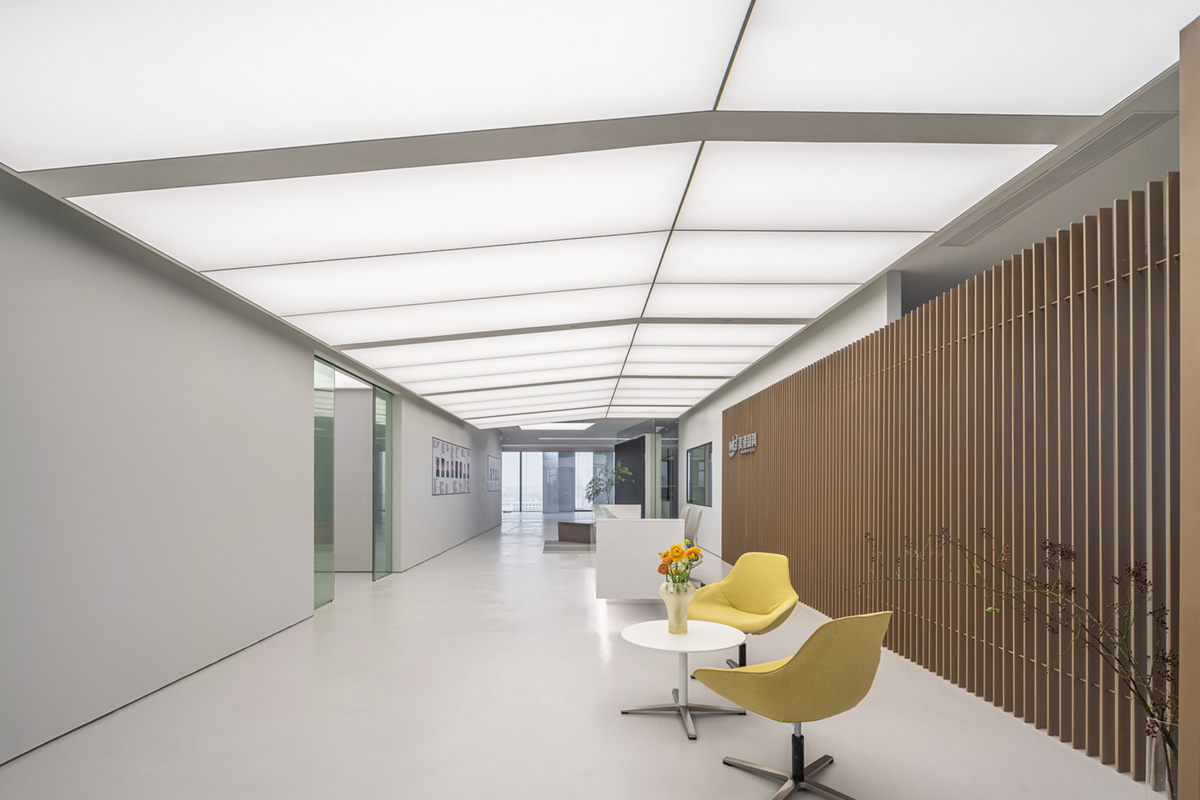 1200平方现代极简风生物科技公司办公室装修(图7) 1200平方现代极简风生物科技公司办公室装修(图7)