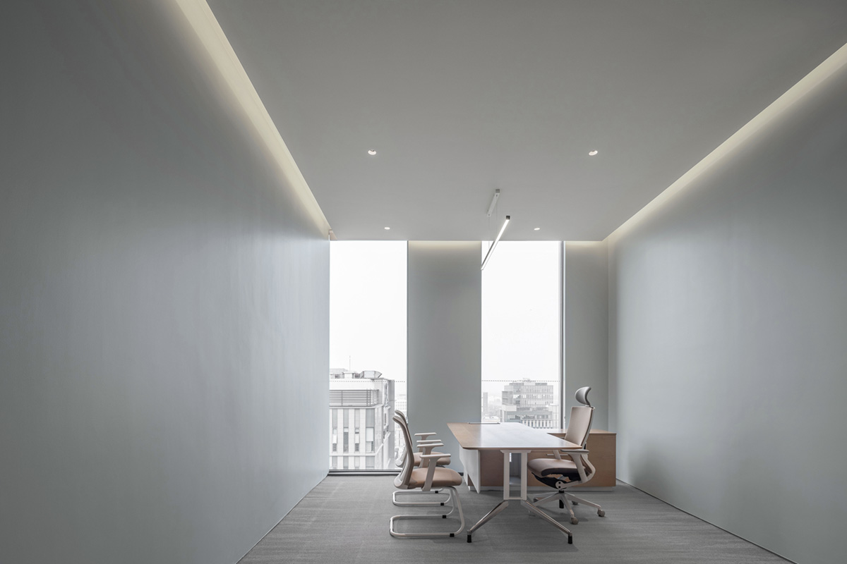 1200平方现代极简风生物科技公司办公室装修(图10) 1200平方现代极简风生物科技公司办公室装修(图10)