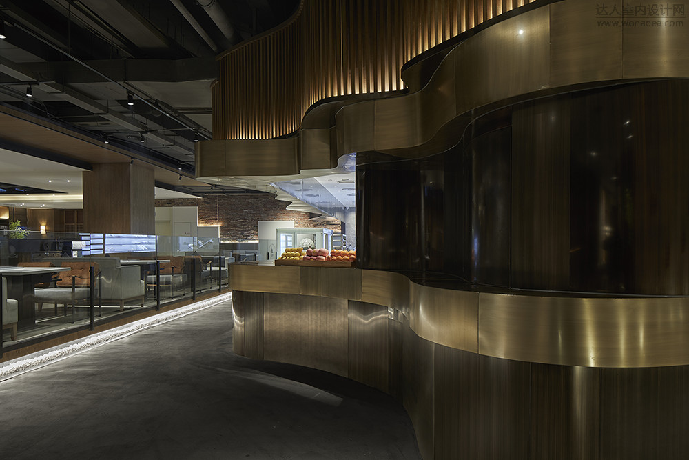 郑州金博大分享1800平风夫子特色火锅店装修设计(图2) 郑州金博大分享1800平风夫子特色火锅店装修设计(图2)