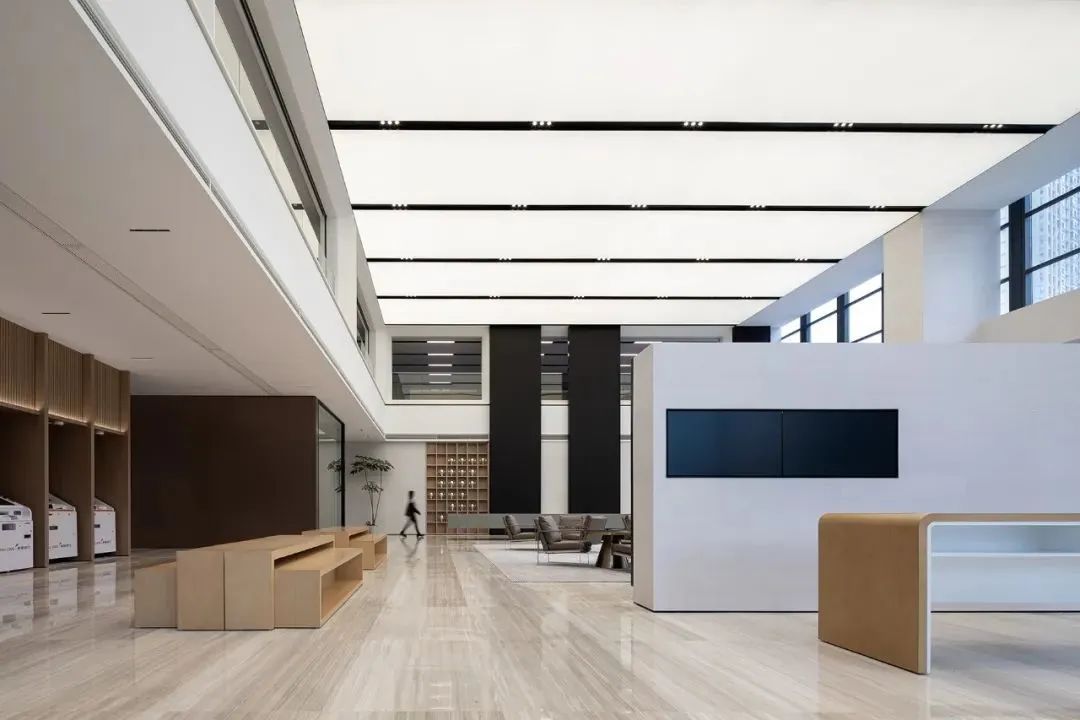 11000㎡金融企业商务办公楼装修设计案例(图3) 11000㎡金融企业商务办公楼装修设计案例(图3)