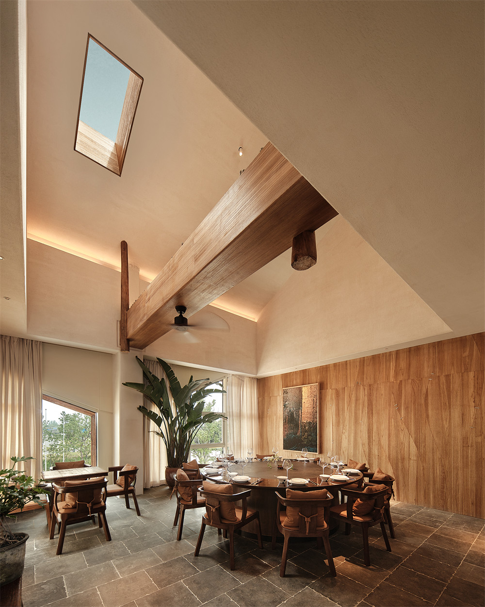 郑州金博大分享花迹·山野地道农家菜餐厅装修设计(图8) 郑州金博大分享花迹·山野地道农家菜餐厅装修设计(图8)