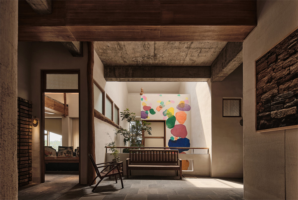 郑州金博大分享花迹·山野地道农家菜餐厅装修设计(图9) 郑州金博大分享花迹·山野地道农家菜餐厅装修设计(图9)