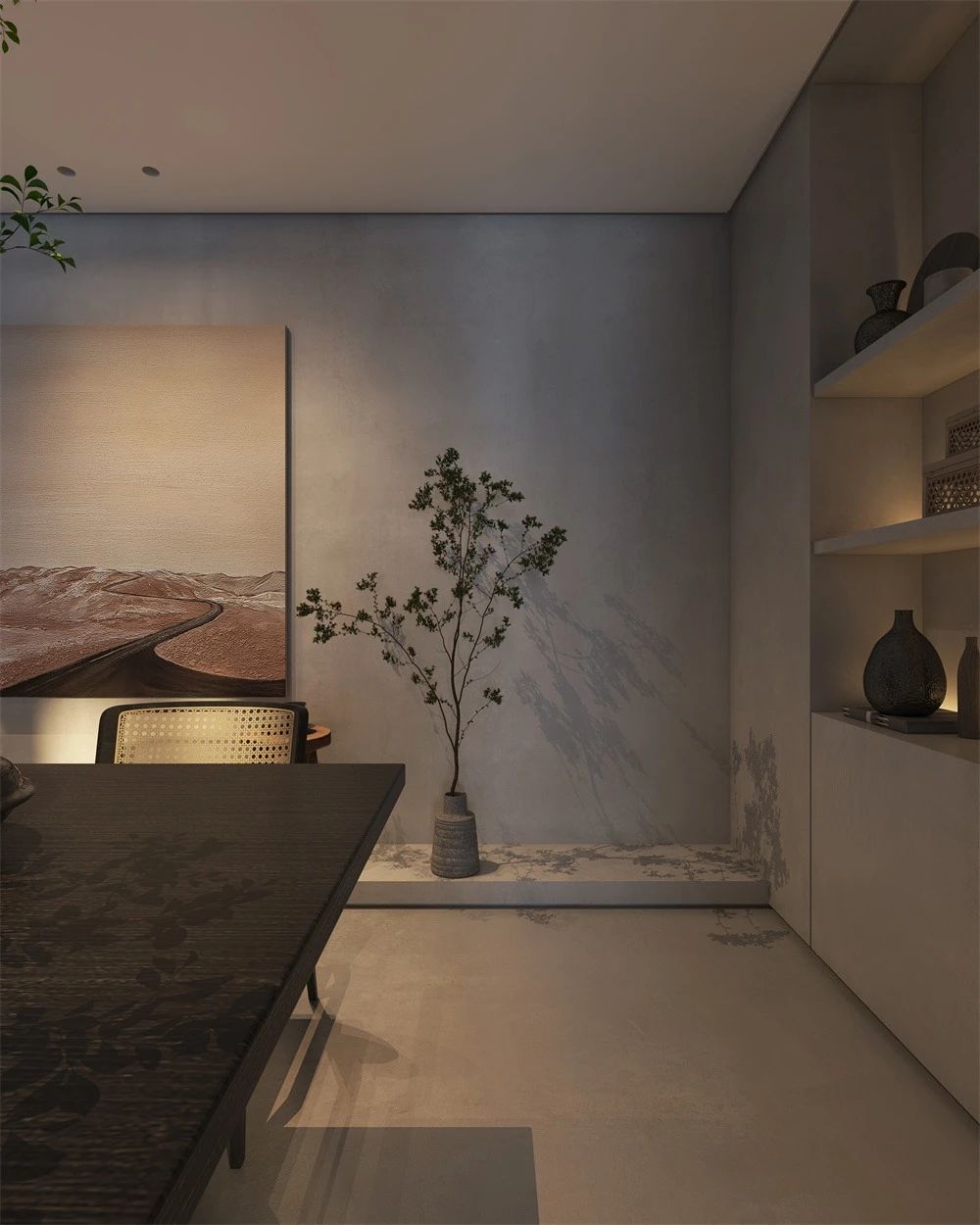 极简禅意茶馆兼办公室装修设计案例(图7) 极简禅意茶馆兼办公室装修设计案例(图7)