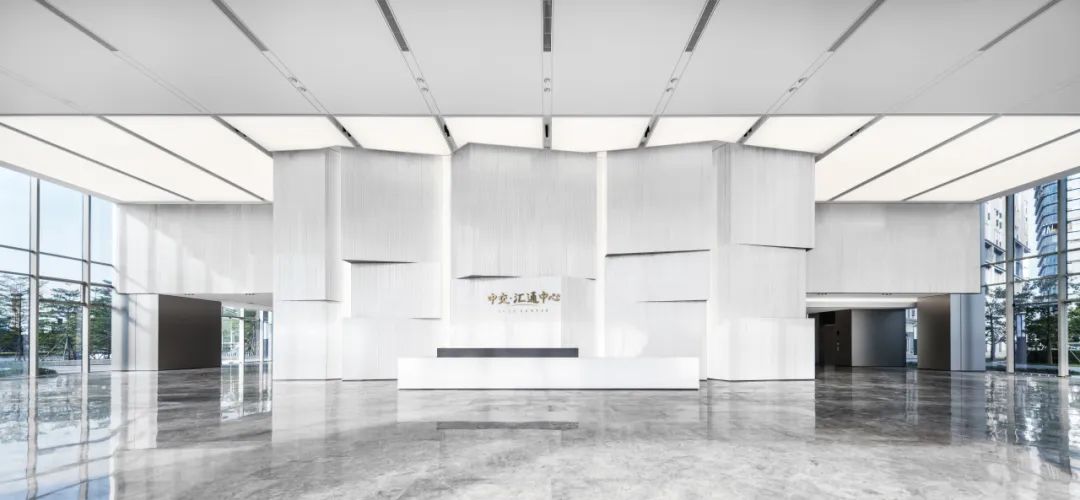 南沙汇通中心甲级写字楼大厅公共区域装修设计(图5) 南沙汇通中心甲级写字楼大厅公共区域装修设计(图5)