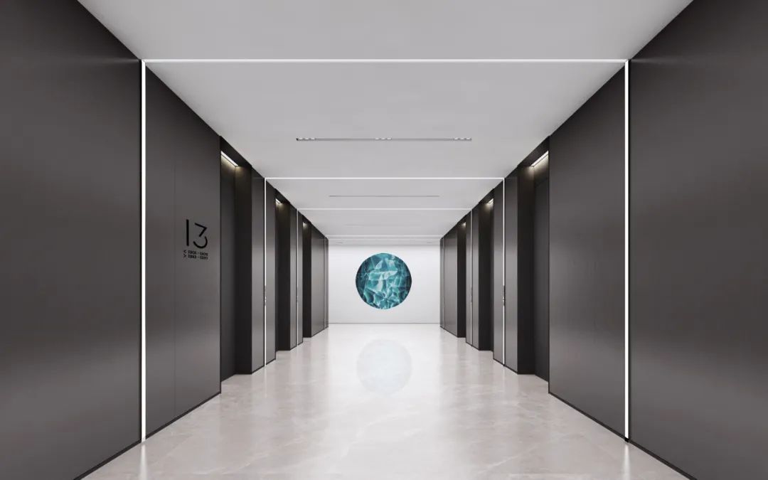 南沙汇通中心甲级写字楼大厅公共区域装修设计(图9) 南沙汇通中心甲级写字楼大厅公共区域装修设计(图9)