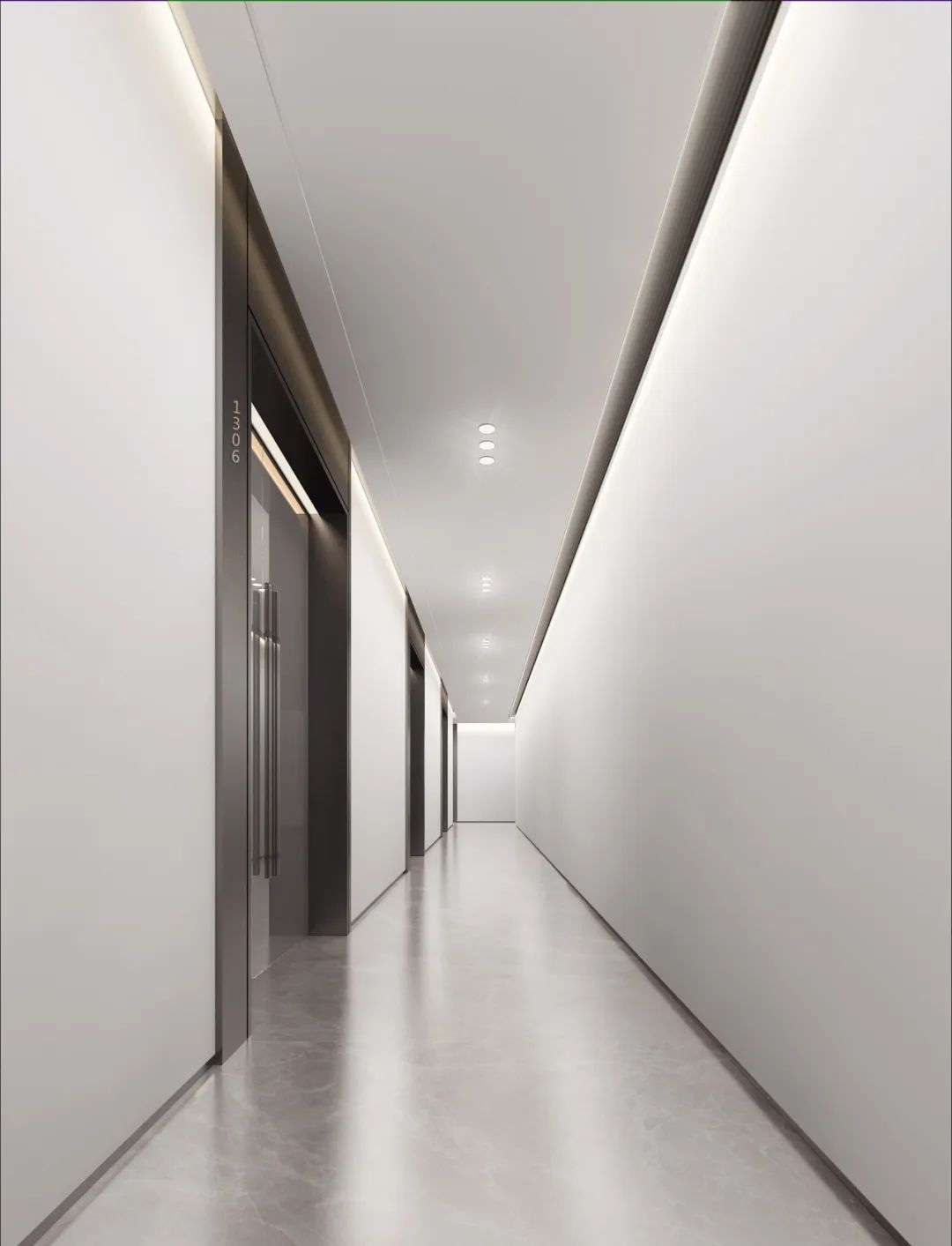 南沙汇通中心甲级写字楼大厅公共区域装修设计(图13) 南沙汇通中心甲级写字楼大厅公共区域装修设计(图13)