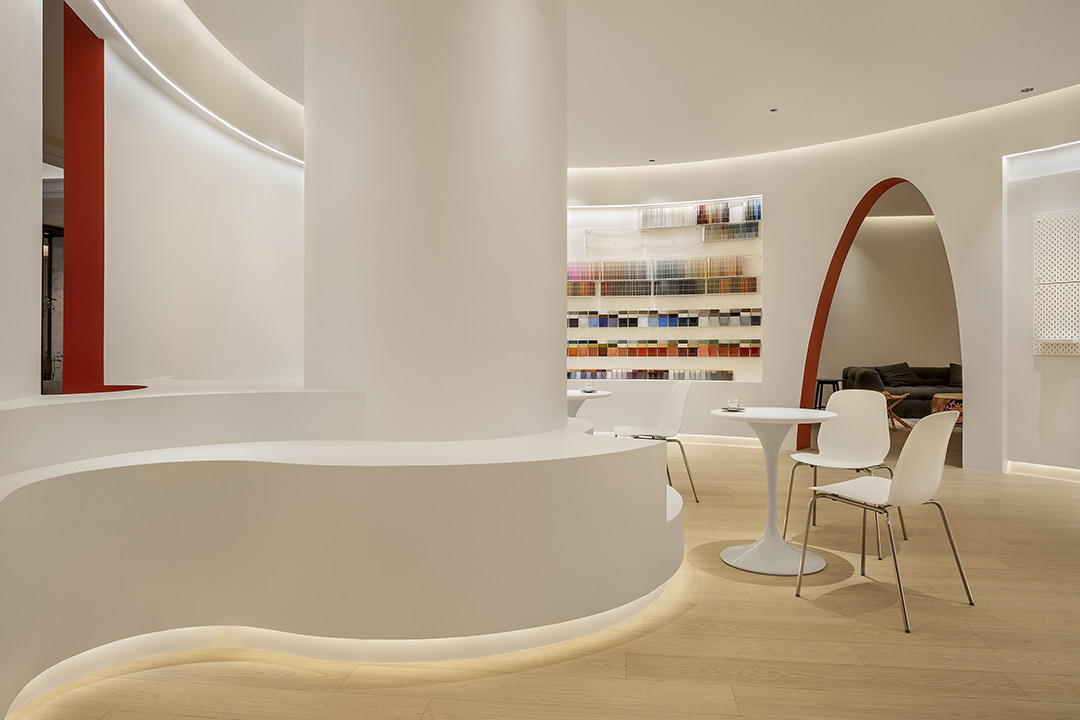 郑州金博大推荐本杰明艺术涂料展厅装修设计(图6) 郑州金博大推荐本杰明艺术涂料展厅装修设计(图6)