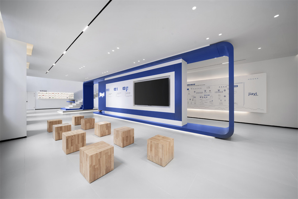 现代极简风JIAYI柔版企业展厅装修设计方案(图6) 现代极简风JIAYI柔版企业展厅装修设计方案(图6)