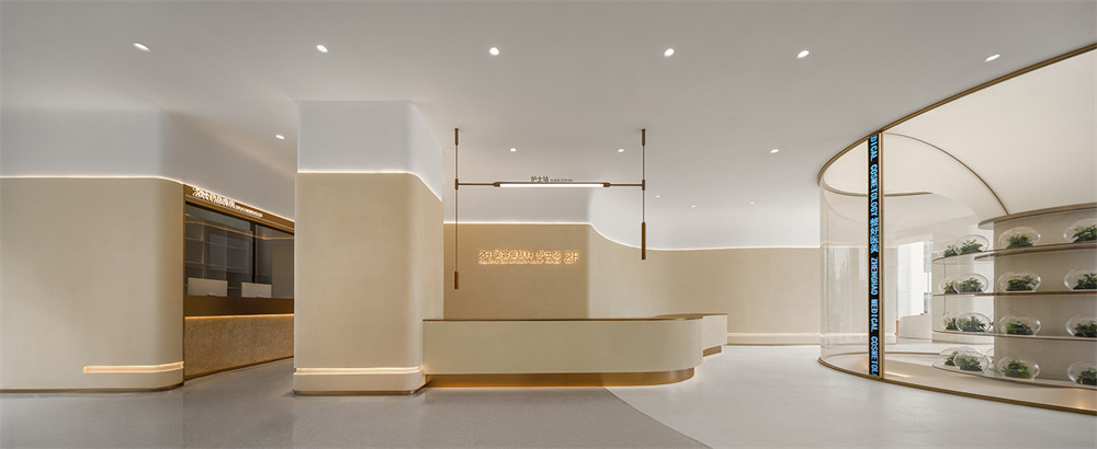 郑州金博大推荐极简轻奢风整好医疗美容医院装修设计(图1) 郑州金博大推荐极简轻奢风整好医疗美容医院装修设计(图1)