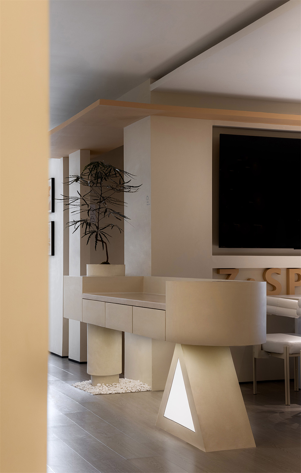 郑州金博大分享400平知行普拉提运动空间装修设计(图3) 郑州金博大分享400平知行普拉提运动空间装修设计(图3)