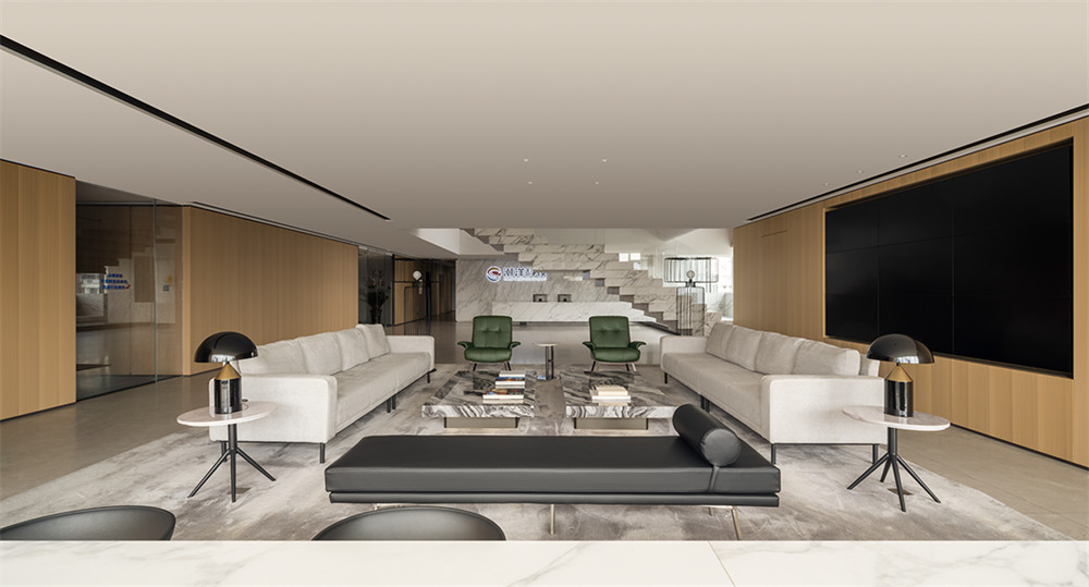 3000平潮洋服饰科技公司办公室装修设计方案(图4) 3000平潮洋服饰科技公司办公室装修设计方案(图4)