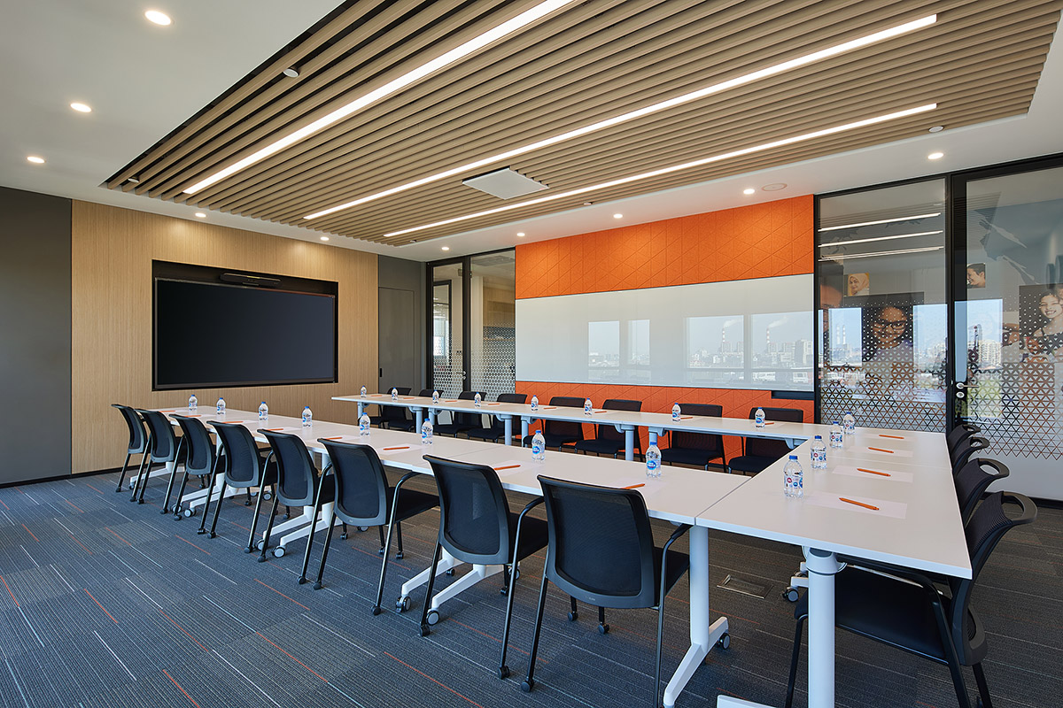 现代简约风医疗科技公司办公室&展厅装修设计(图8) 现代简约风医疗科技公司办公室&展厅装修设计(图8)