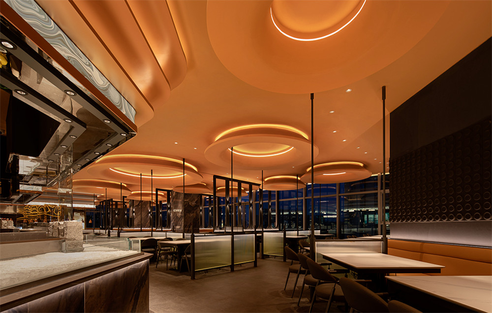 郑州金博大推荐钱鼎会海鲜自助餐厅装修设计方案(图13) 郑州金博大推荐钱鼎会海鲜自助餐厅装修设计方案(图13)