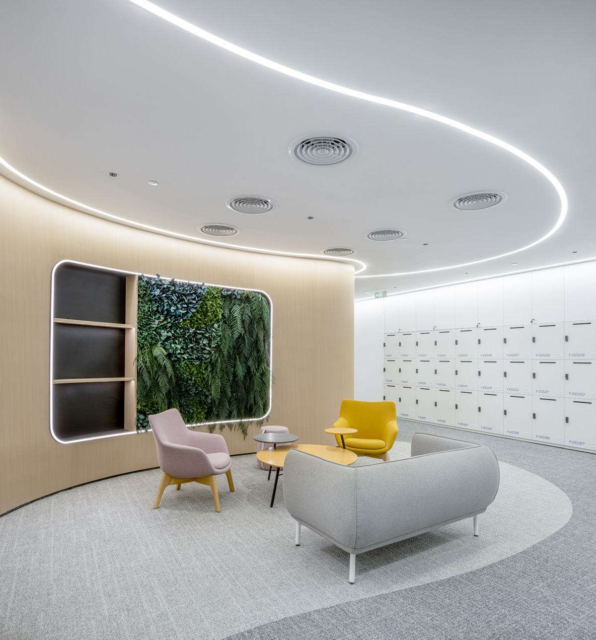 12000平米其林中国总部办公楼装修设计方案(图12) 12000平米其林中国总部办公楼装修设计方案(图12)