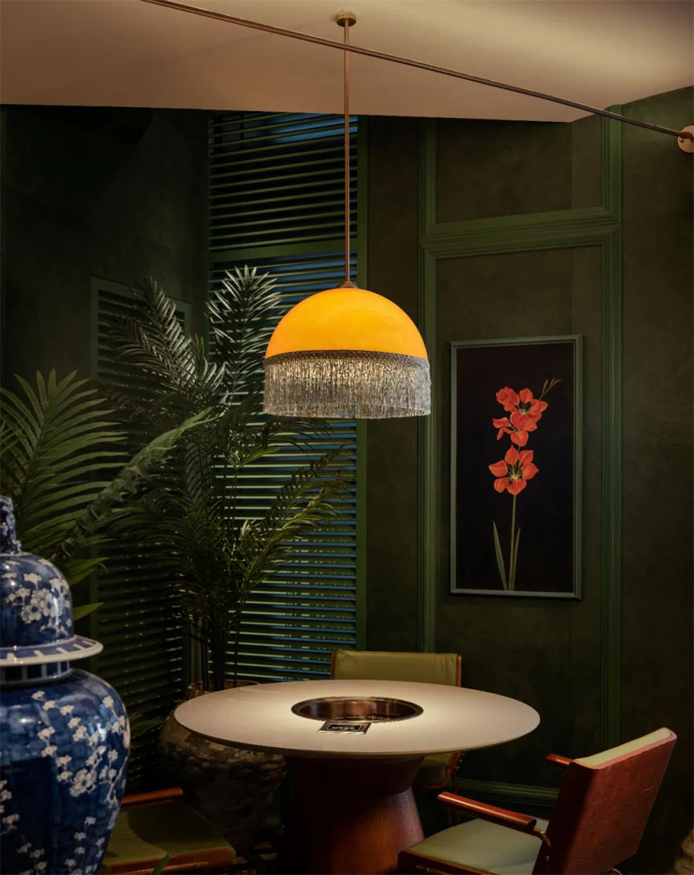 精致南洋风 海楠里·椰子鸡火锅店装修设计案例(图6) 精致南洋风 海楠里·椰子鸡火锅店装修设计案例(图6)