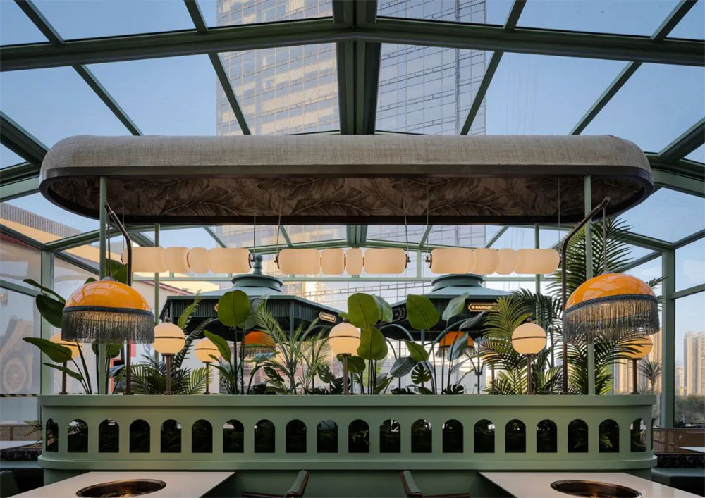 精致南洋风 海楠里·椰子鸡火锅店装修设计案例(图12) 精致南洋风 海楠里·椰子鸡火锅店装修设计案例(图12)