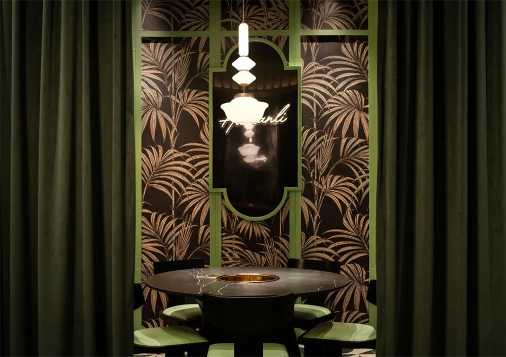 精致南洋风 海楠里·椰子鸡火锅店装修设计案例(图13) 精致南洋风 海楠里·椰子鸡火锅店装修设计案例(图13)