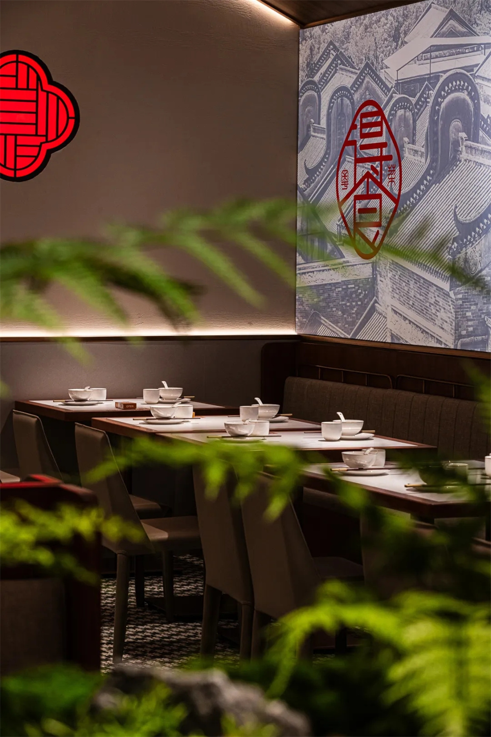 传承簸箕菜得食粤菜餐厅装修设计方案(图9) 传承簸箕菜得食粤菜餐厅装修设计方案(图9)