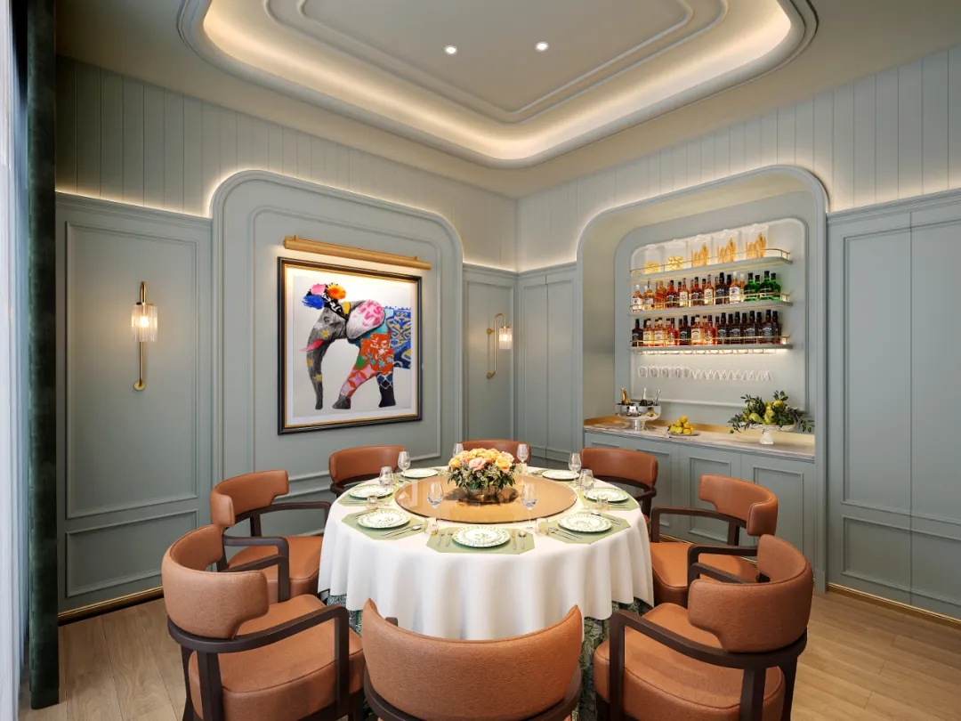 新时泰泰式特色餐厅改造装修设计案例(图8) 新时泰泰式特色餐厅改造装修设计案例(图8)