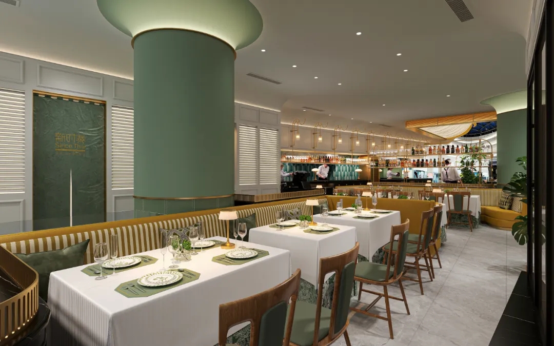 新时泰泰式特色餐厅改造装修设计案例(图6) 新时泰泰式特色餐厅改造装修设计案例(图6)