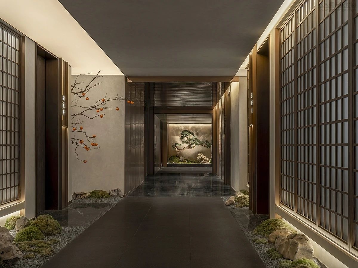 郑州金博大推荐芙蓉湾东方美学餐厅装修设计案例(图4) 郑州金博大推荐芙蓉湾东方美学餐厅装修设计案例(图4)