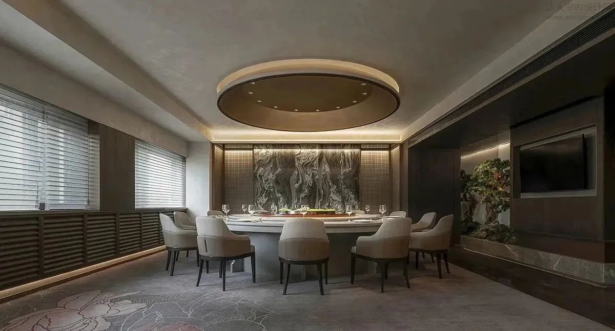 郑州金博大推荐芙蓉湾东方美学餐厅装修设计案例(图15) 郑州金博大推荐芙蓉湾东方美学餐厅装修设计案例(图15)