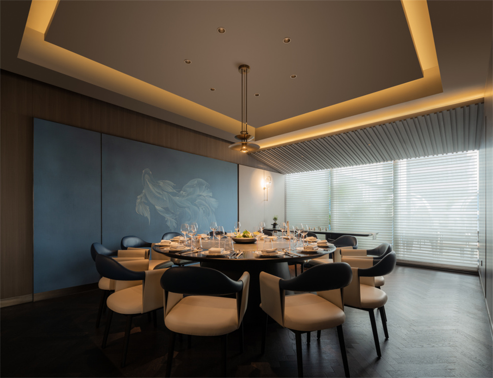 郑州金博大推荐拾味甬府尊鲜海鲜餐厅装修设计方案(图11) 郑州金博大推荐拾味甬府尊鲜海鲜餐厅装修设计方案(图11)