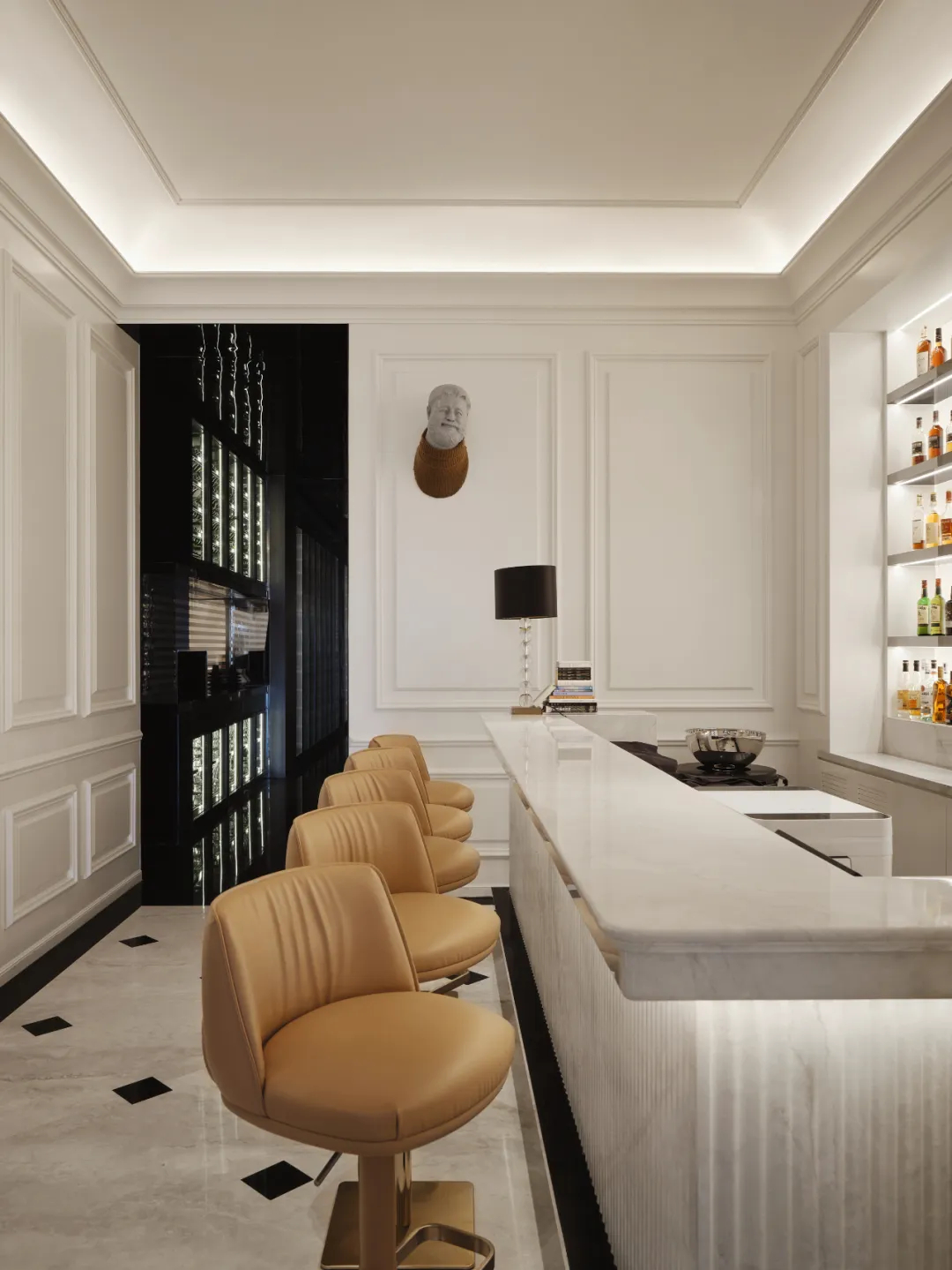 法式美学浪漫优雅 LAtelier 18法餐厅装修设计(图9) 法式美学浪漫优雅 LAtelier 18法餐厅装修设计(图9)