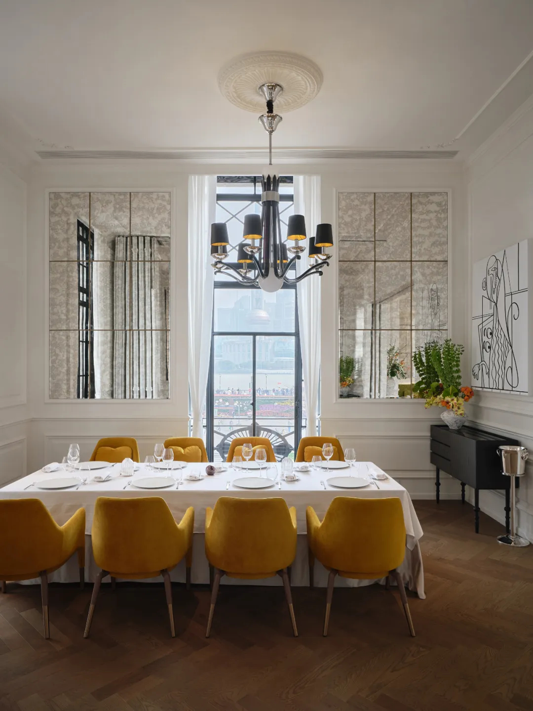 法式美学浪漫优雅 LAtelier 18法餐厅装修设计(图11) 法式美学浪漫优雅 LAtelier 18法餐厅装修设计(图11)