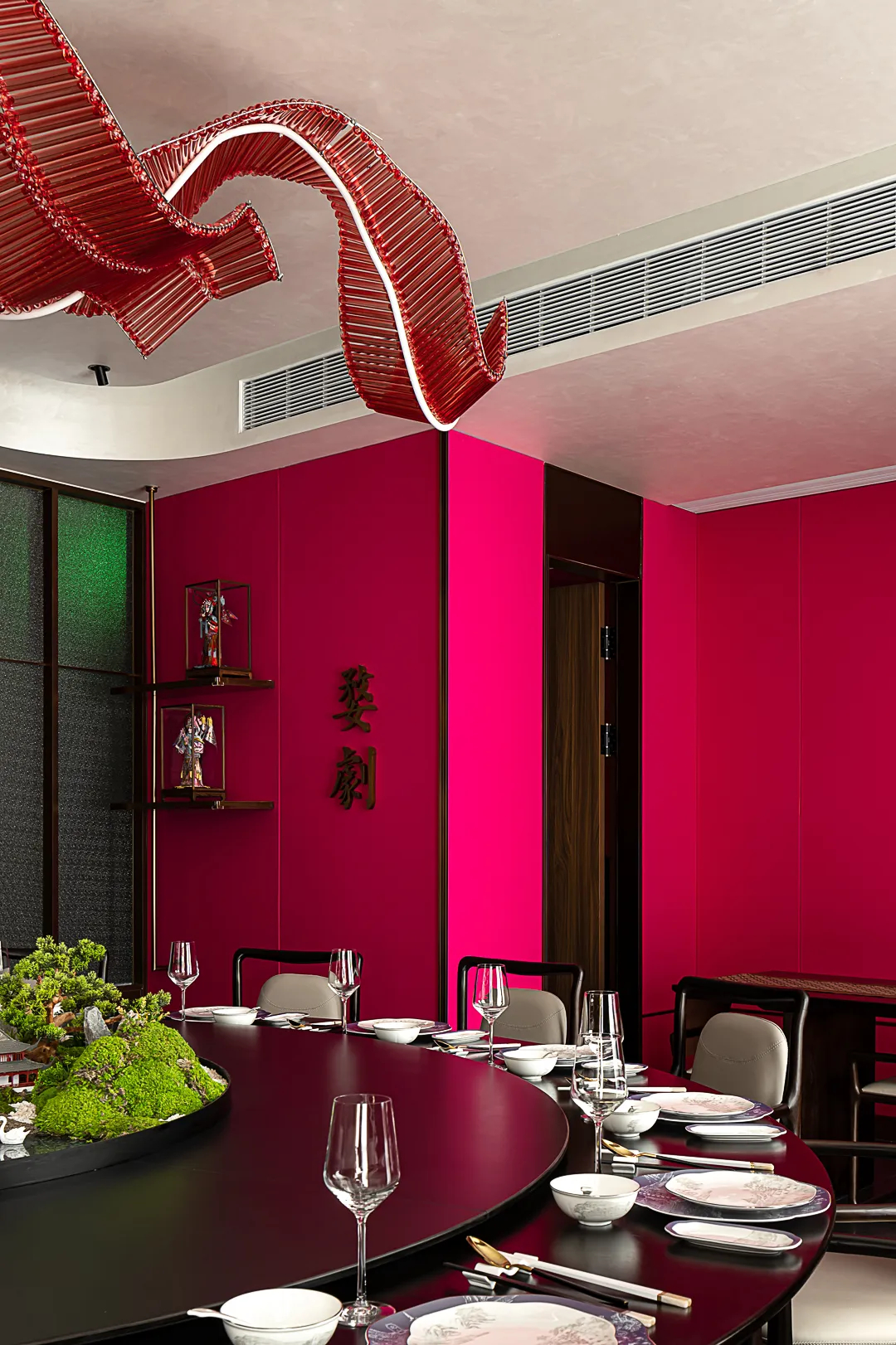 科技东方美学 金猪十八道高端酒楼装修设计(图11) 科技东方美学 金猪十八道高端酒楼装修设计(图11)