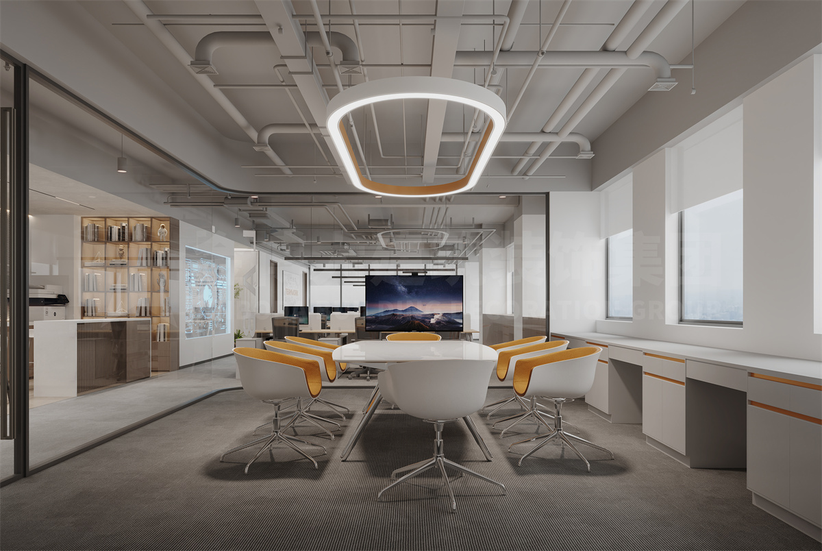 郑州华菱超硬材料办公室装修设计