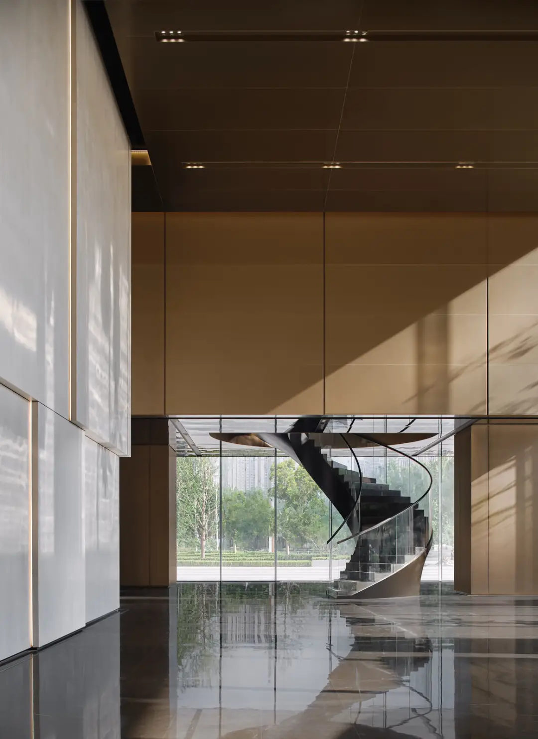 郑州保利文化广场办公楼装修设计方案(图5) 郑州保利文化广场办公楼装修设计方案(图5)