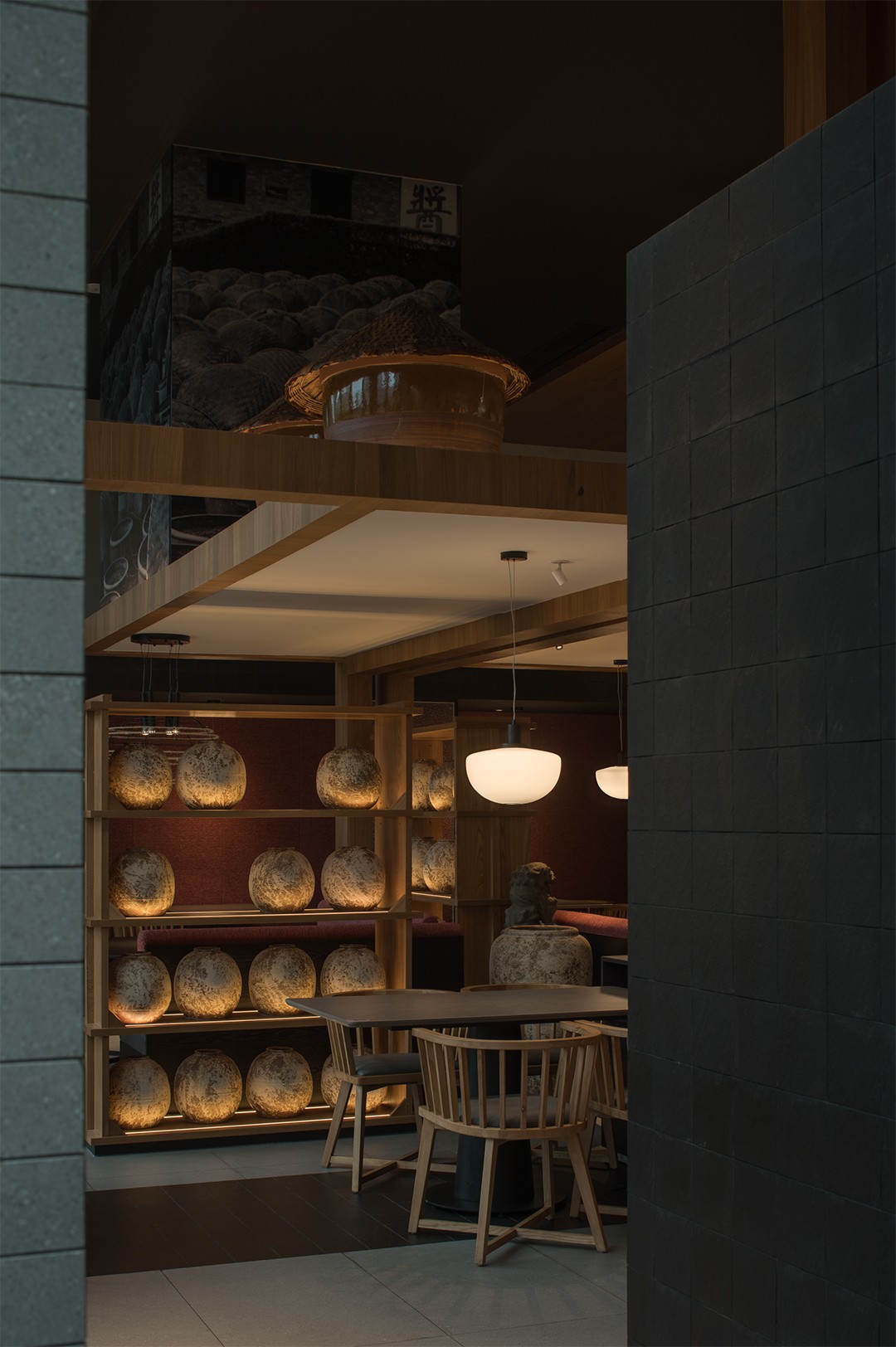 郑州金博大推荐席萃小厨川菜馆装修设计方案(图6) 郑州金博大推荐席萃小厨川菜馆装修设计方案(图6)