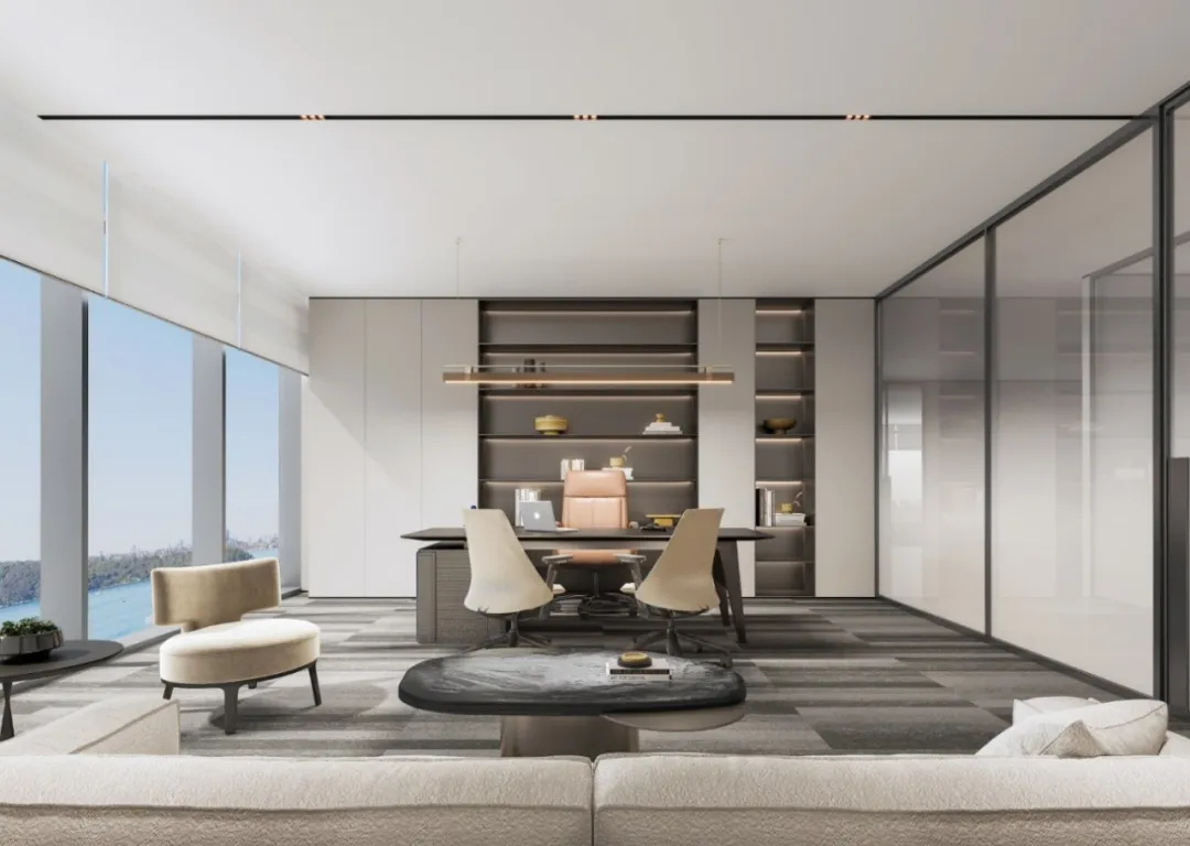 2万6千平现代花园式商务办公楼装修设计方案(图12) 2万6千平现代花园式商务办公楼装修设计方案(图12)