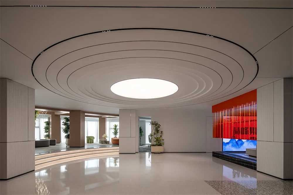 4200平赫峰集团总部办公大楼装修设计(图3) 4200平赫峰集团总部办公大楼装修设计(图3)