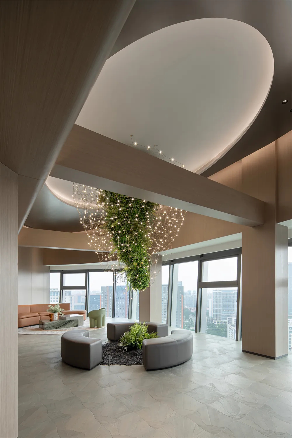 4200平赫峰集团总部办公大楼装修设计(图5) 4200平赫峰集团总部办公大楼装修设计(图5)