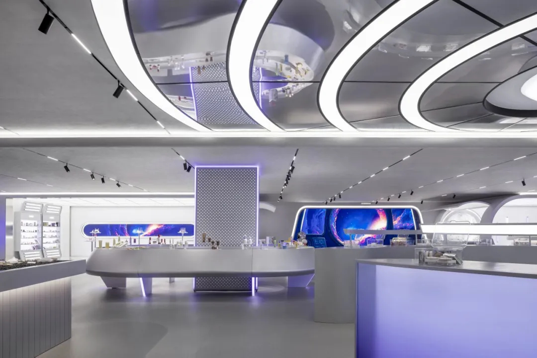 安特未来灵感舱化妆品企业展厅装修设计(图5) 安特未来灵感舱化妆品企业展厅装修设计(图5)
