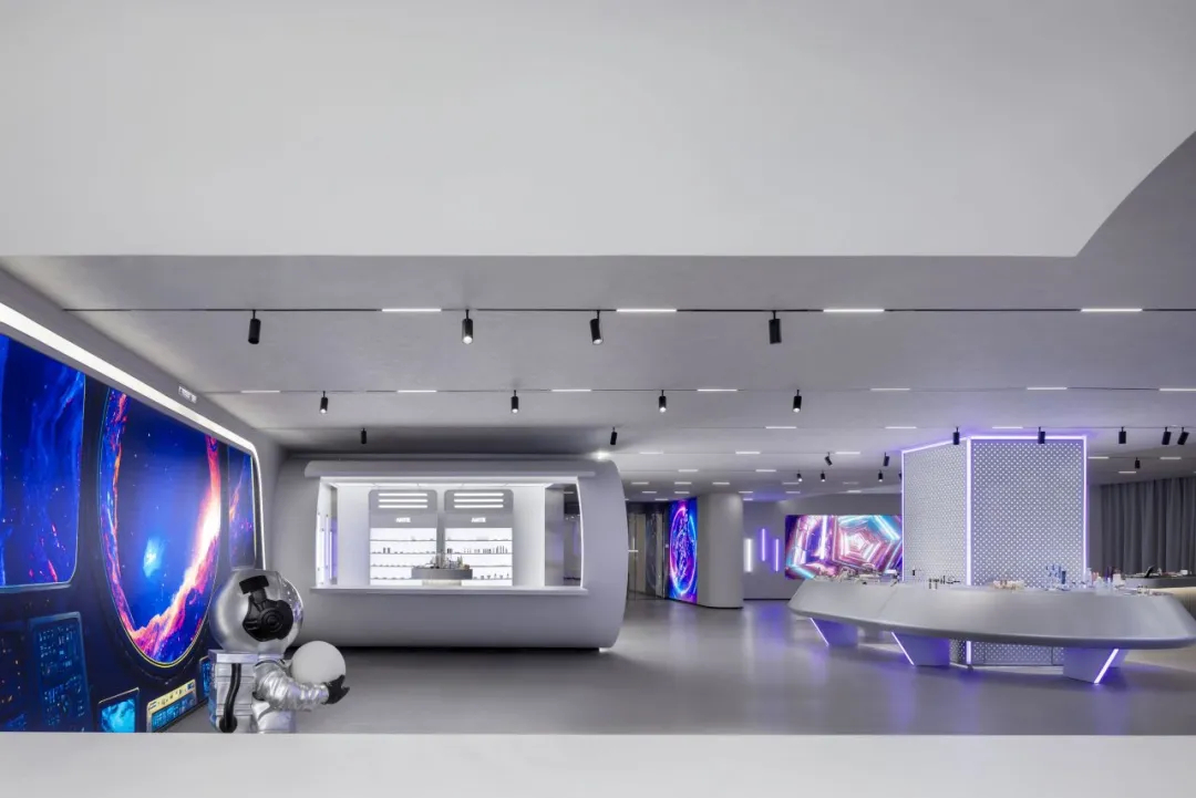 安特未来灵感舱化妆品企业展厅装修设计(图8) 安特未来灵感舱化妆品企业展厅装修设计(图8)