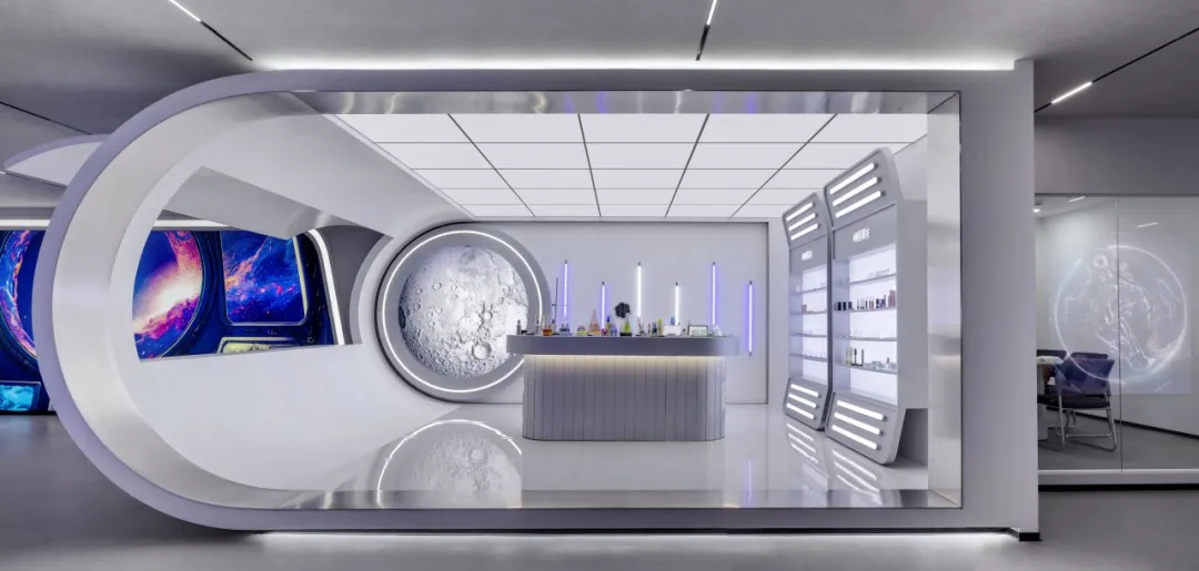 安特未来灵感舱化妆品企业展厅装修设计(图10) 安特未来灵感舱化妆品企业展厅装修设计(图10)