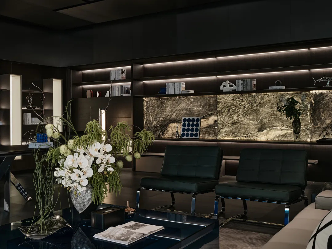 500平办公家具企业展厅兼企业接待会所装修设计(图4) 500平办公家具企业展厅兼企业接待会所装修设计(图4)