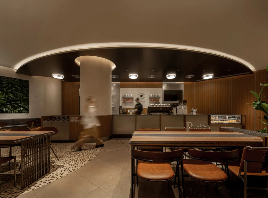 海港文化复古风情 Peets皮爷咖啡店装修设计(图3) 海港文化复古风情 Peets皮爷咖啡店装修设计(图3)