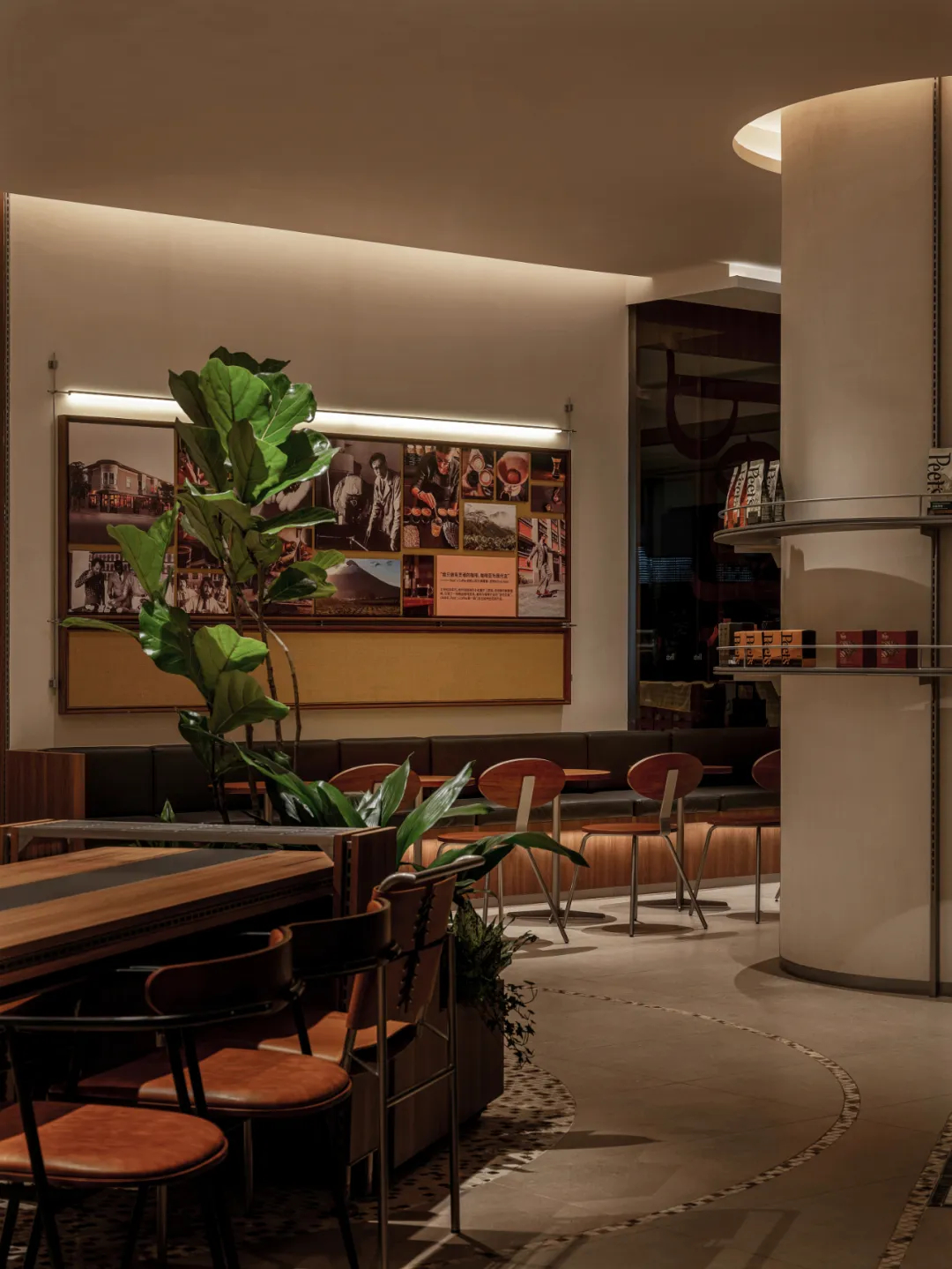 海港文化复古风情 Peets皮爷咖啡店装修设计(图8) 海港文化复古风情 Peets皮爷咖啡店装修设计(图8)